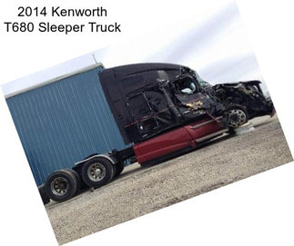 2014 Kenworth T680 Sleeper Truck