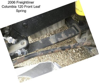 2006 Freightliner Columbia 120 Front Leaf Spring