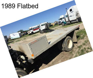 1989 Flatbed