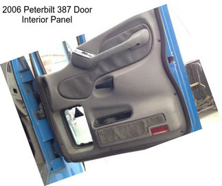 2006 Peterbilt 387 Door Interior Panel