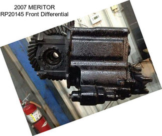 2007 MERITOR RP20145 Front Differential