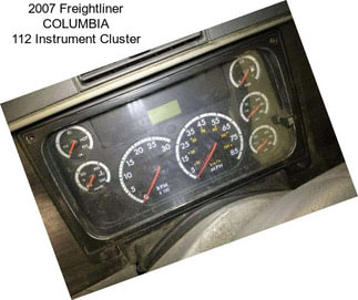 2007 Freightliner COLUMBIA 112 Instrument Cluster