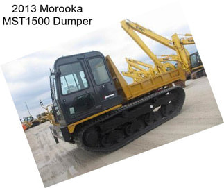 2013 Morooka MST1500 Dumper