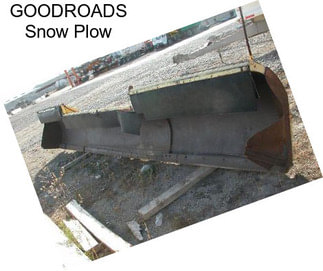 GOODROADS Snow Plow