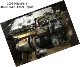 2006 Mitsubishi 4M50-3AT8 Diesel Engine