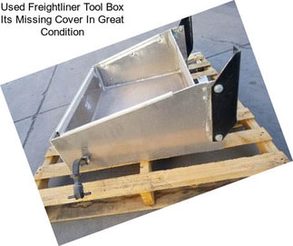 Used Freightliner Tool Box Its Missing Cover In Great Condition