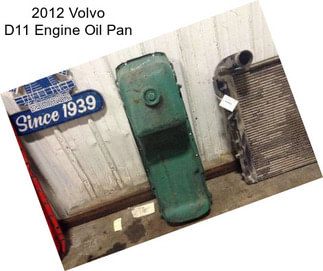 2012 Volvo D11 Engine Oil Pan