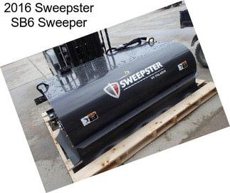 2016 Sweepster SB6 Sweeper