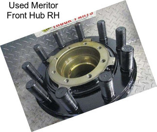 Used Meritor Front Hub RH