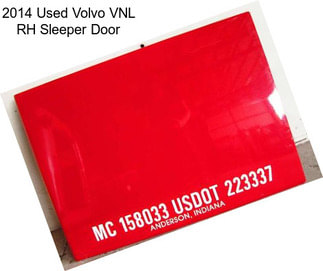 2014 Used Volvo VNL RH Sleeper Door