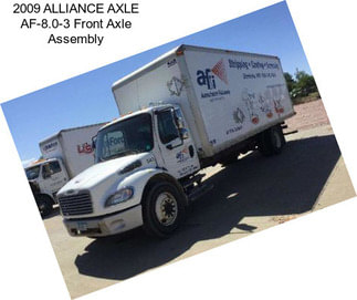 2009 ALLIANCE AXLE AF-8.0-3 Front Axle Assembly