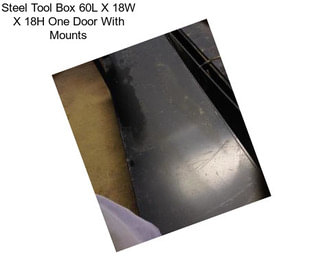 Steel Tool Box 60\