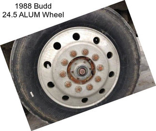 1988 Budd 24.5 ALUM Wheel