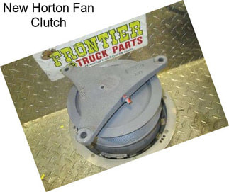 New Horton Fan Clutch