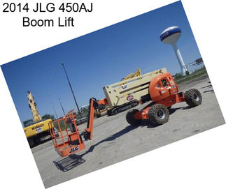 2014 JLG 450AJ Boom Lift