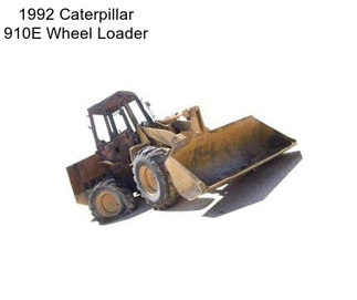 1992 Caterpillar 910E Wheel Loader