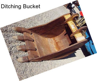 Ditching Bucket