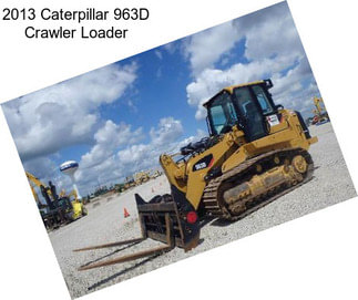 2013 Caterpillar 963D Crawler Loader