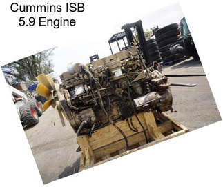 Cummins ISB 5.9 Engine