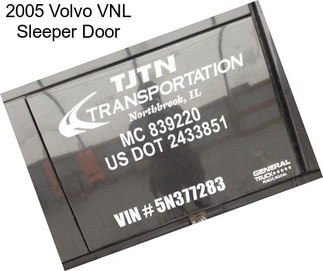 2005 Volvo VNL Sleeper Door