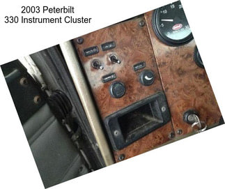 2003 Peterbilt 330 Instrument Cluster