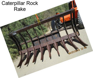 Caterpillar Rock Rake