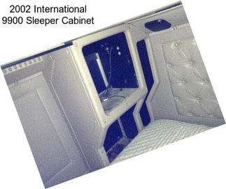 2002 International 9900 Sleeper Cabinet