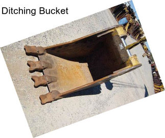 Ditching Bucket