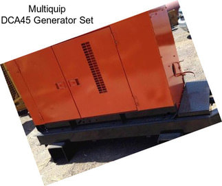 Multiquip DCA45 Generator Set