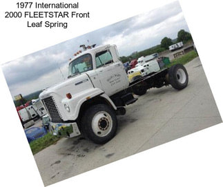 1977 International 2000 FLEETSTAR Front Leaf Spring