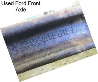 Used Ford Front Axle