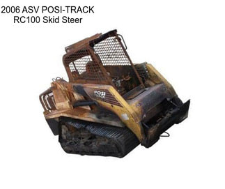 2006 ASV POSI-TRACK RC100 Skid Steer