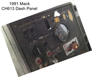 1991 Mack CH613 Dash Panel