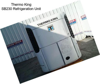 Thermo King SB230 Refrigeration Unit