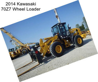 2014 Kawasaki 70Z7 Wheel Loader