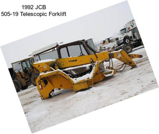 1992 JCB 505-19 Telescopic Forklift