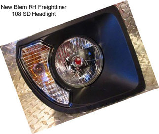 New Blem RH Freightliner 108 SD Headlight