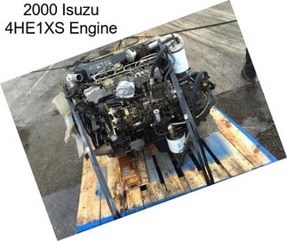 2000 Isuzu 4HE1XS Engine