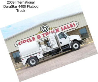 2009 International DuraStar 4400 Flatbed Truck