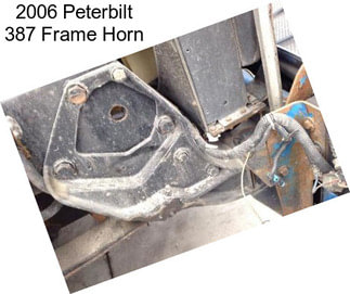 2006 Peterbilt 387 Frame Horn