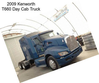 2009 Kenworth T660 Day Cab Truck