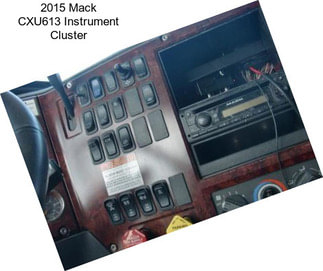 2015 Mack CXU613 Instrument Cluster