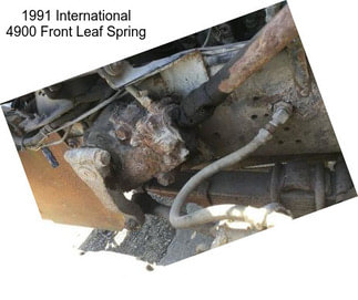 1991 International 4900 Front Leaf Spring