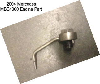 2004 Mercedes MBE4000 Engine Part