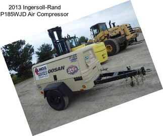 2013 Ingersoll-Rand P185WJD Air Compressor