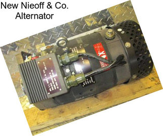 New Nieoff & Co. Alternator