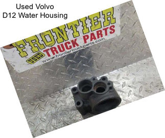 Used Volvo D12 Water Housing