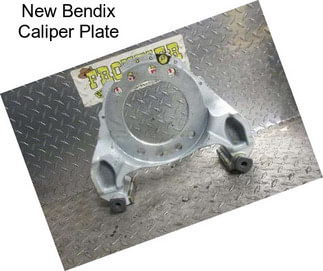 New Bendix Caliper Plate