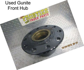 Used Gunite Front Hub