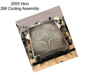 2005 Hino 268 Cooling Assembly